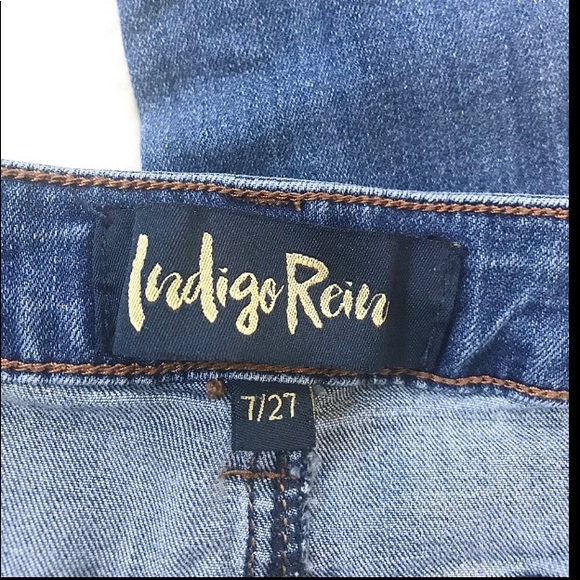 🌻3/$20 Indigo Rain Distressed Skinny Jeans - Picture 5 of 5